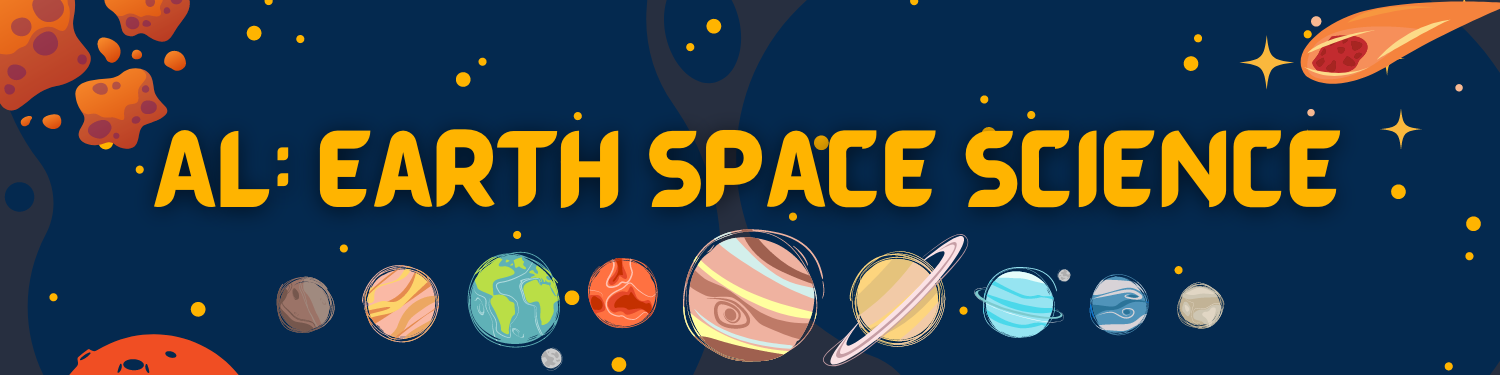 Welcome to AL: Earth Space Science Class Banner